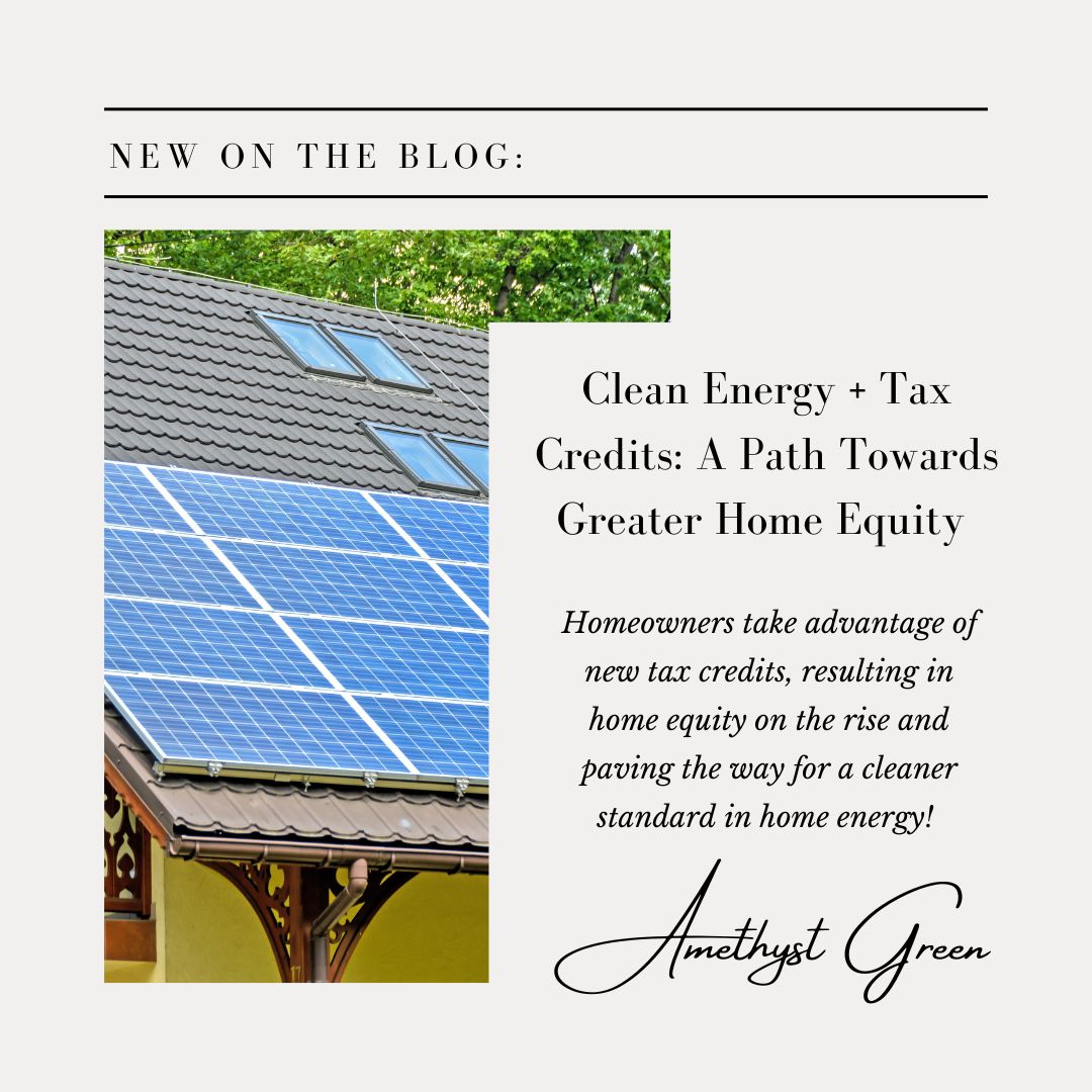 Home Updates & Tax Credits: A Path Towards Cleaner Energy and Equity Growth 